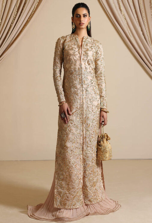 Golden Wedding Dress